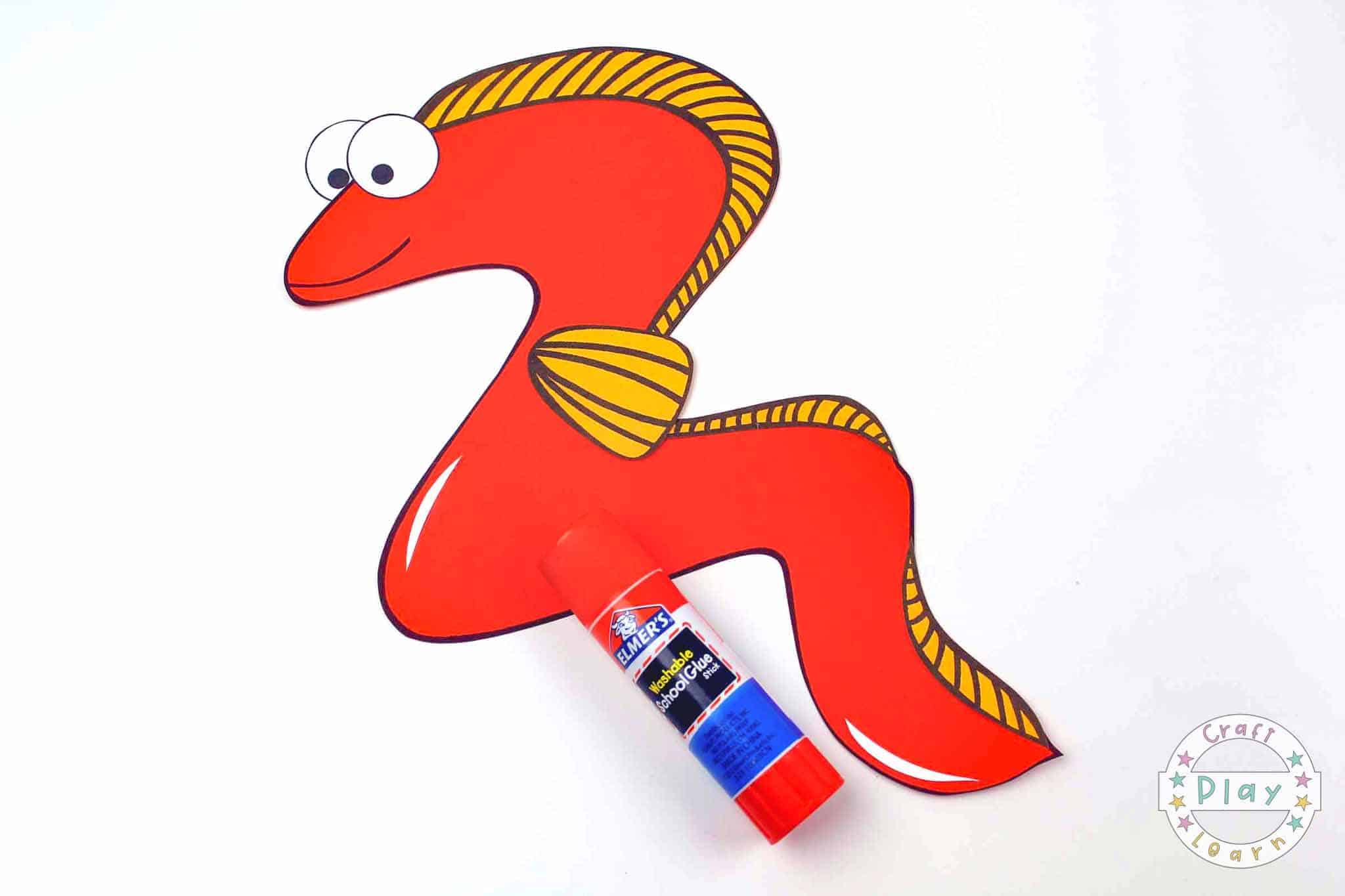 Printable Eel Craft For Kids - Craft Play Learn